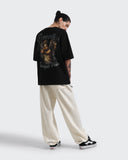 Camiseta Negra Oversize Guardian's