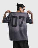 Camiseta Gris Oversize Fearless