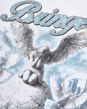 Camiseta Blanca Oversize Bringers of Mayhem