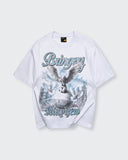 Camiseta Blanca Oversize Bringers of Mayhem