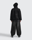 Hoodie Negro Oversize Thunder Souls