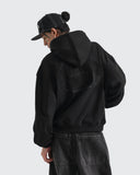 Hoodie Negro Oversize Thunder Souls
