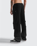 Sudadera Negra Pinstripe Utility