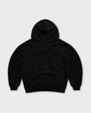 Hoodie Negro Oversize Thunder Souls