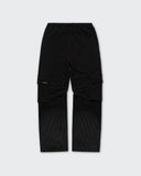 Sudadera Negra Pinstripe Utility
