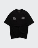 Camiseta Negra Oversize Descent