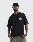 Camiseta Negra Oversize Iron Fang