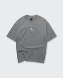 Camiseta Gris Oversize Warrior of World