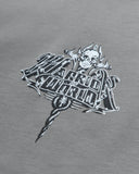 Camiseta Gris Oversize Warrior of World