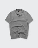 Polo Relaxed Fit Gris Cemento