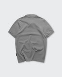 Polo Relaxed Fit Gris Cemento