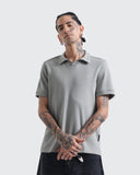 Polo Relaxed Fit Gris Cemento