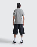 Polo Relaxed Fit Gris Cemento