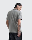 Polo Relaxed Fit Gris Cemento