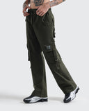 Jogger Cargo Army Green
