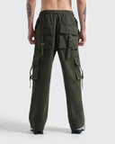 Jogger Cargo Army Green