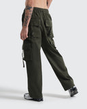 Jogger Cargo Army Green
