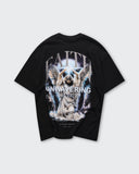 Camiseta Negra Oversize Eternal Faith