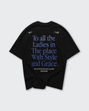 Camiseta Negra Oversize Legends