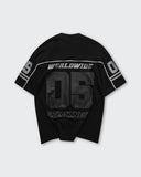 Camiseta Negra Oversize Worldwide