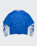 Camiseta Azul Boxy Striker