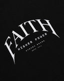 Camiseta Negra Oversize Eternal Faith