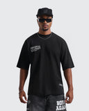 Camiseta Negra Oversize Paradise