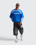 Camiseta Azul Boxy Striker