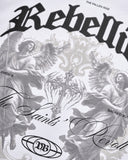 Camiseta Blanca Oversize Rebellion