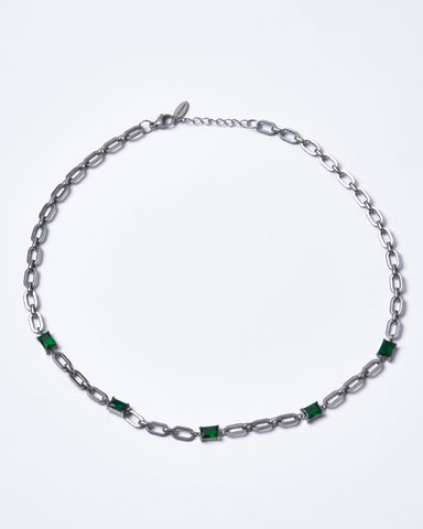 Cadena Plateada Esmeralda Street