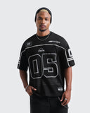 Camiseta Negra Oversize Worldwide