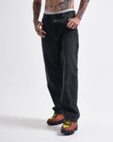 Jeans Baggy Básico Essential Black