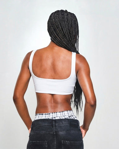 Crop Top Blanco Urban Fit