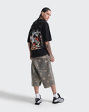 Camiseta Negra Oversize Lost Grace