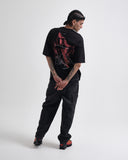 Camiseta Negra Oversize Eternal Rise