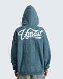 Hoodie Oversize azul Cloud Zip