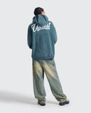 Hoodie Oversize azul Cloud Zip