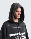 Hoodie Oversize Cosmic Wash