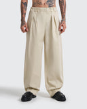 Pantalón crema Cream Relax para hombre – Dynamo Brand