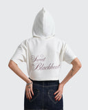 Crop Top Blackheat  con Capucha