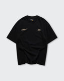 Camiseta Negra Oversize Silent