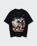 Camiseta Negra Oversize Lost Grace