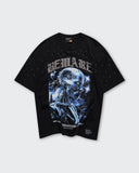 Camiseta Negra Oversize Code X
