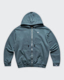 Hoodie Oversize azul Cloud Zip