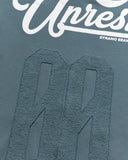Hoodie Oversize azul Cloud Zip