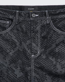 Jean barrel azul Classic Wide para hombre – vista 6 – Dynamo Brand