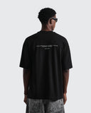 Camiseta Negra Oversize Alpha
