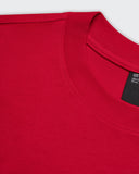 Camiseta Básica Roja Oversize