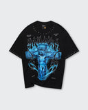 Camiseta Negra Oversize Alpha
