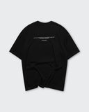 Camiseta Negra Oversize Alpha